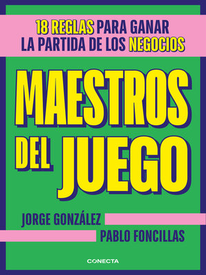 cover image of Maestros del juego